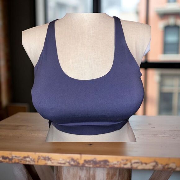 All In Motion Purple Non Padded Sports Bra Size Large - Picture 1 of 5